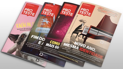 quatro capas da revista proteste líder de audiências em portugal